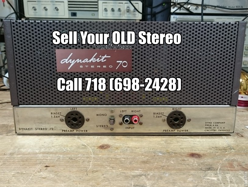 Who buys Old Stereo Amplifiers?