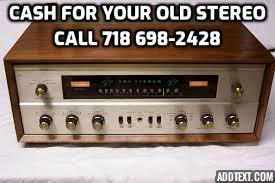 Sell Your Old Stereo, Buy New